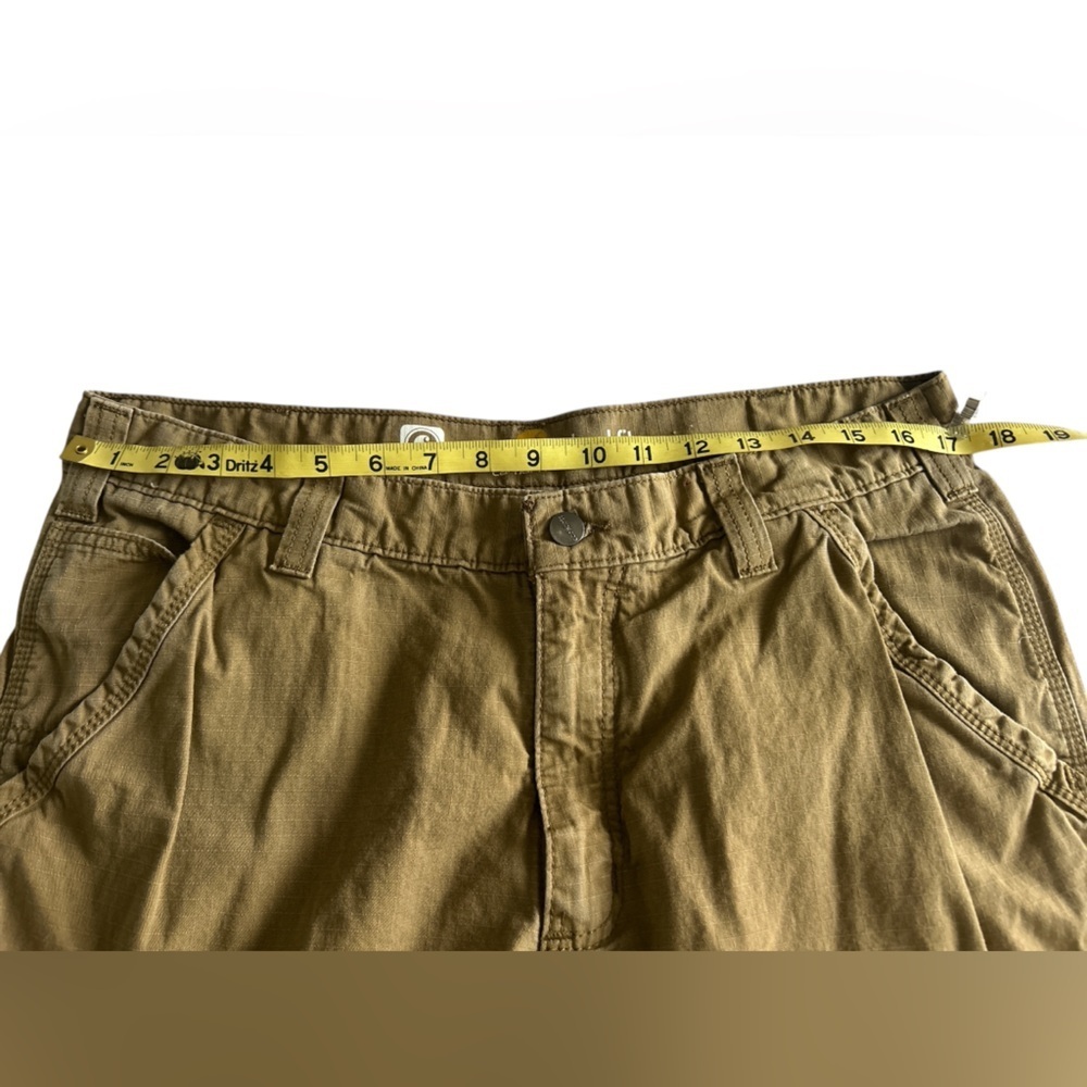 Carhartt Brown Cargo Shorts with Sturdy Material Sz 36 - Picture 6 of 7